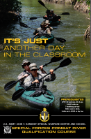 Special Forces Dive School - Kayaks
